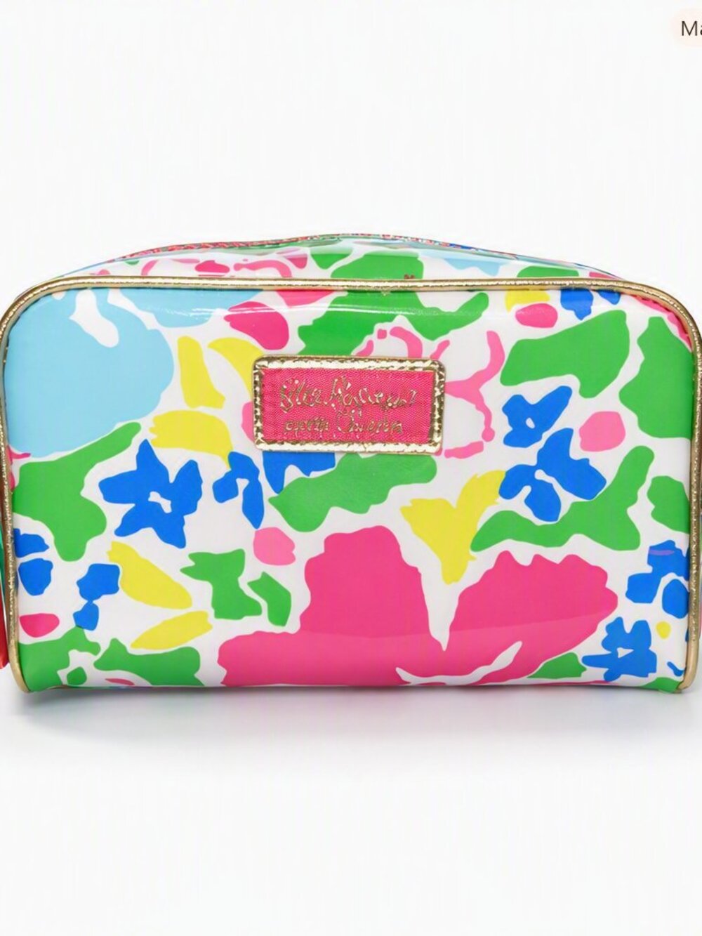 Lilly Pulitzer x Estée Lauder Preppy Makeup Bag • Coastal Chic Pink Multicolor